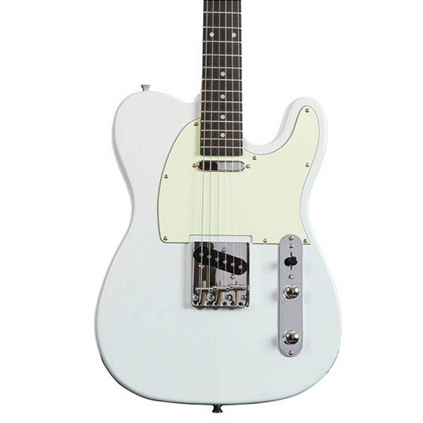 Guitarra Telecaster Seizi Vintage Saitama TL White Purple Heart