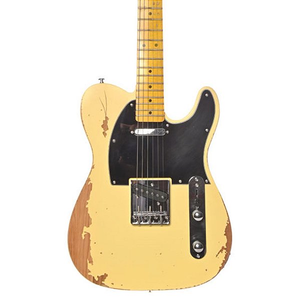 Guitarra Telecaster Seizi Saitama Relic Alpine White C/ Case