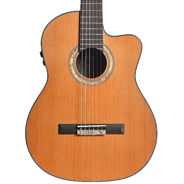 Violão Elétrico Seizi Supreme Yatta Mirai Cedro Cutaway Bag