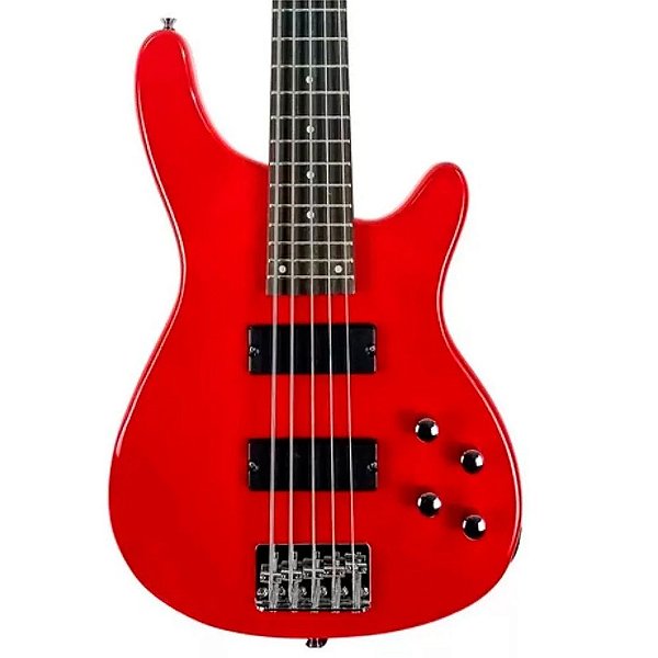 Contrabaixo 5 Cordas Waldman GBW-105A RD Vermelho Ativo