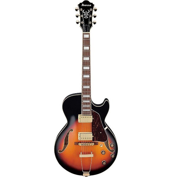 Guitarra Semiacústica Ibanez AG75G BS Brown Sunburst