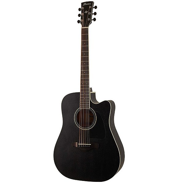 Violão Elétrico Ibanez AW84CE WK Open Pore Tampo Sólido