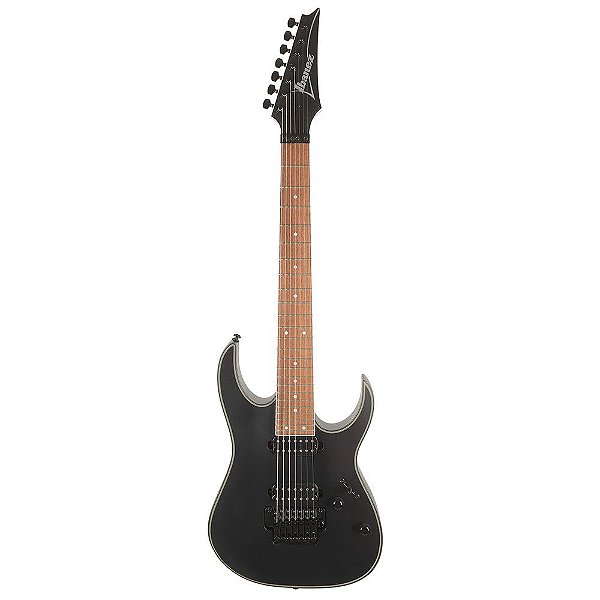 Guitarra 7 Cordas Ibanez RG7320EX-BKF Super Strat Black