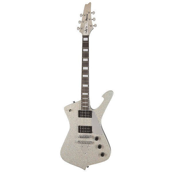 Guitarra Ibanez PS60-SSL Silver Sparkle Paul Stanley com Bag
