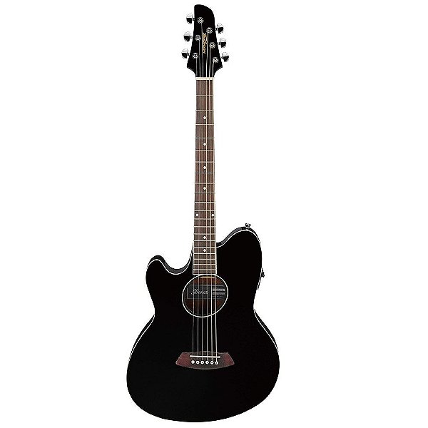 Violão Elétrico Ibanez TCY10LE-BK Black Canhoto