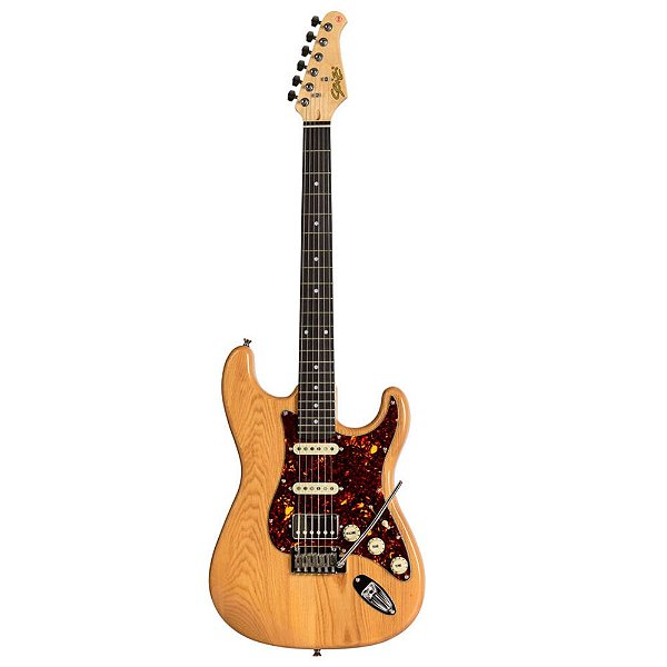 Guitarra Seizi Vintage Budokan HSS Ash com Bag