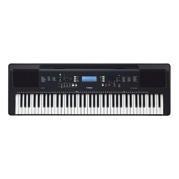 Teclado Arranjador 76 Teclas Psr Ew310 Preto Com Fonte Bivolt Yamaha