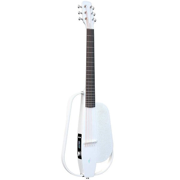 Violão Elétrico Vazado Seizi Smart - White