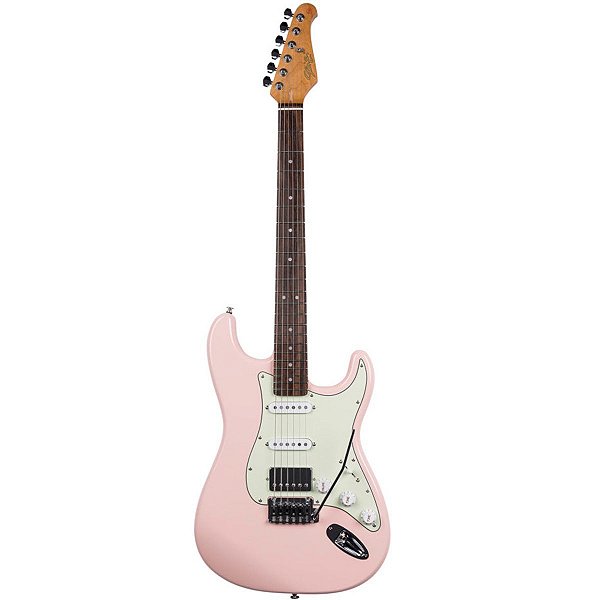 Guitarra Seizi Vintage Budokan Plus Shell Pink