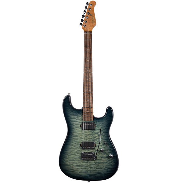 Guitarra Seizi Vintage Ronin Plus Quilted Blue
