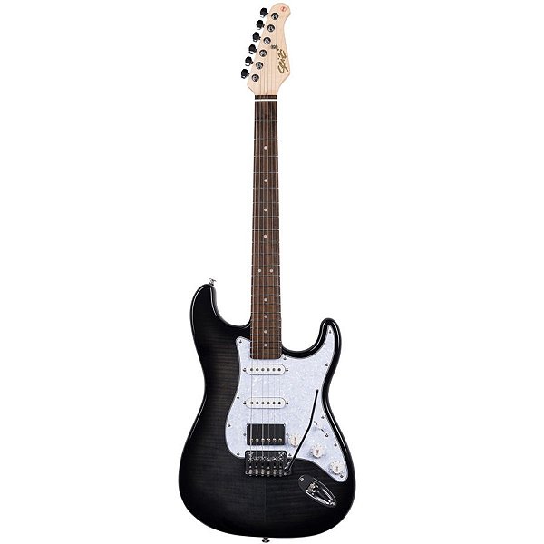 Guitarra Seizi Vintage Budokan Plus Flamed Black