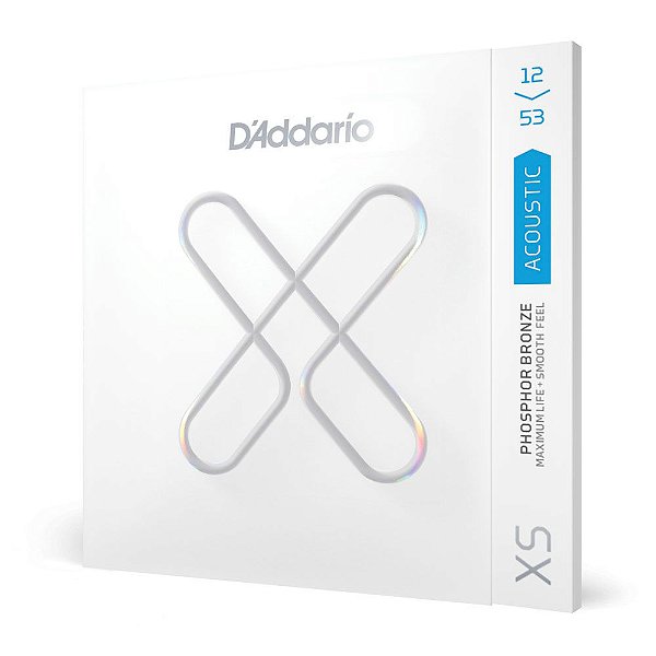 Encordoamento Revestido D'addario XSAPB1253 .012 para Violão
