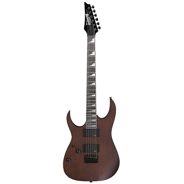 Guitarra Elétrica Canhota Ibanez GRG121DXL-WNF Flat Walnut