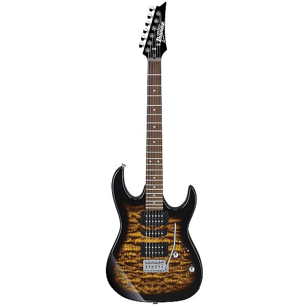 Guitarra Elétrica Ibanez GRX70QA-SB GIO RG Series Sunburst
