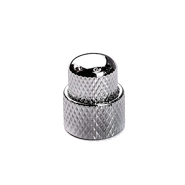 Kit C/ 3 Knobs Duplo Spirit KS-DUAL-CR Metal P/ Instrumentos