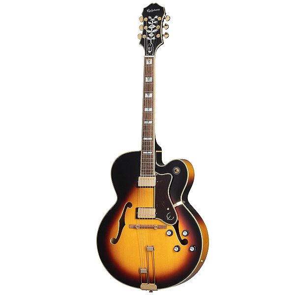 Guitarra Semi-Acústica Epiphone Broadway Vintage Sunburst