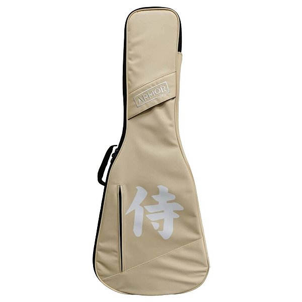 Bag Capa Semicase Seizi Ultra 3 Creme para Violão