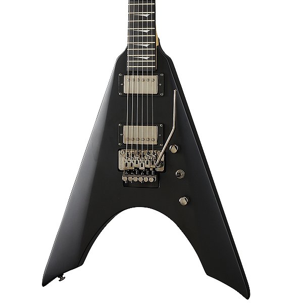Guitarra Flying V Kramer Nite-V Plus Satin Black
