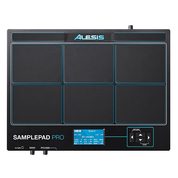 Bateria Eletrônica Pad Alesis SamplePad Pro 8-Pad Percussion