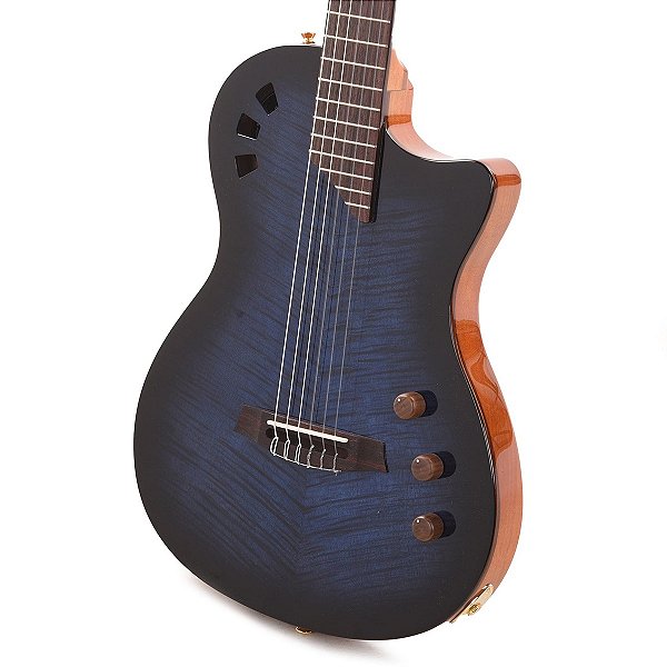 Violão Elétrico Cordoba Flat Stage Ltd Blueburst com Bag