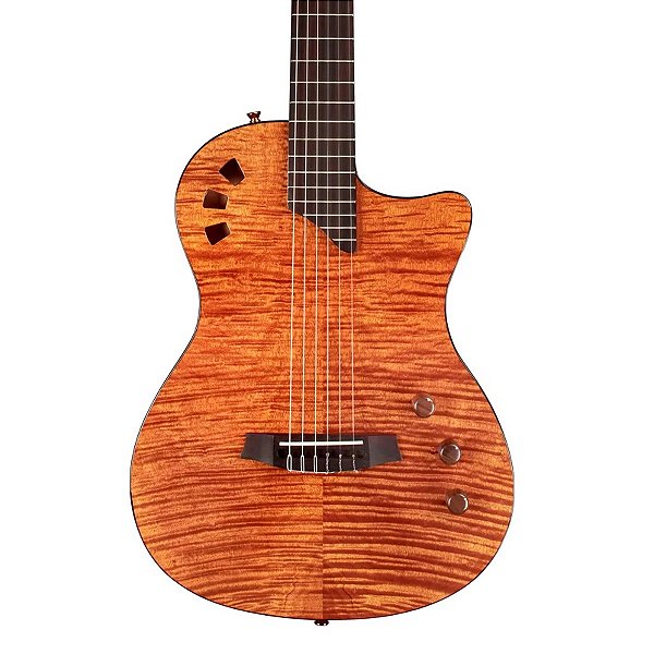 Violão Elétrico Cordoba Flat Stage Ltd Natural Amber com Bag