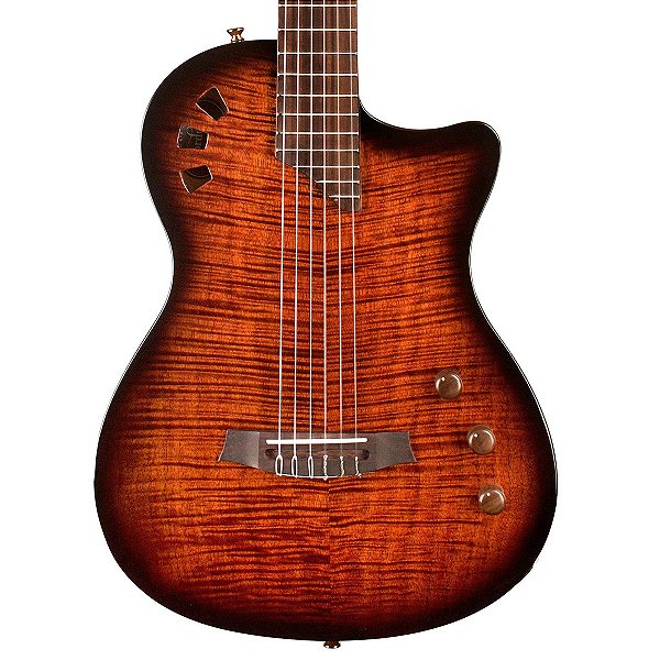 Violão Elétrico Cordoba Flat Stage Edge Burst com Bag
