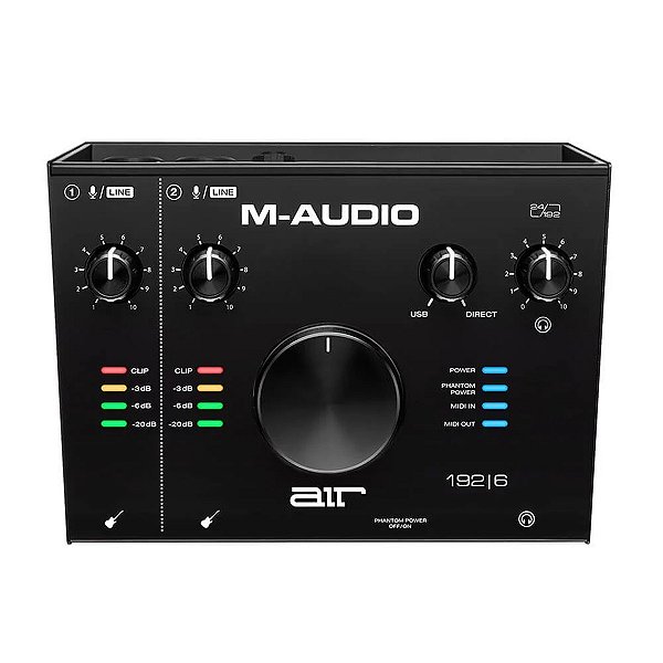 Interface de Áudio M-Audio AIR192/6 2 Canais USB/MIDI