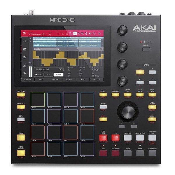 Centro de Produção Akai Sampler e Sequenciador MPC ONE MK2