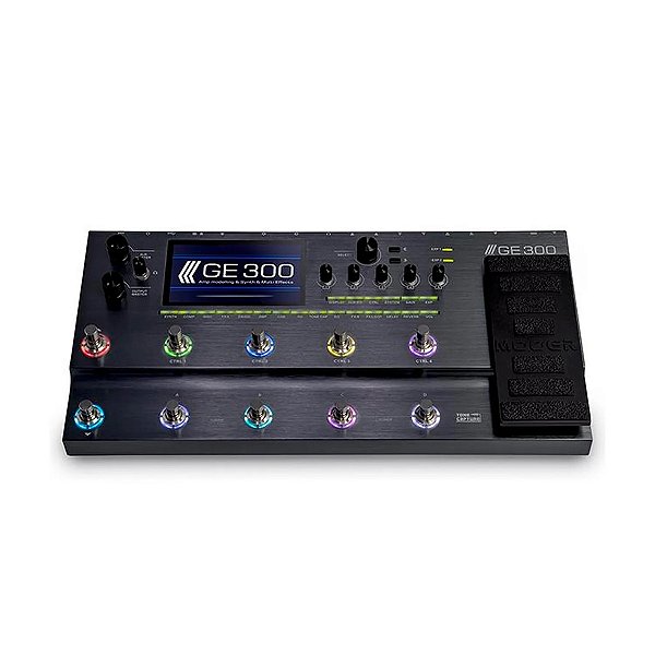 Pedaleira Mooer GE300 Impulse Response Multi-Efeitos