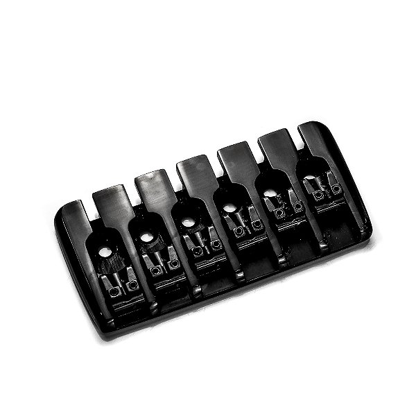 Ponte Fixa Spirit BS61-BK Preta Para Baixo 6 Cordas