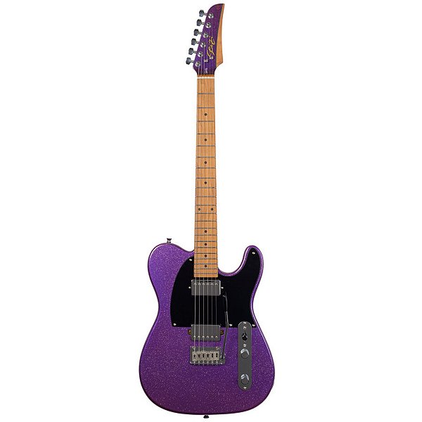 Guitarra Telecaster Seizi Katana Kabuto RM Purple Sparkle