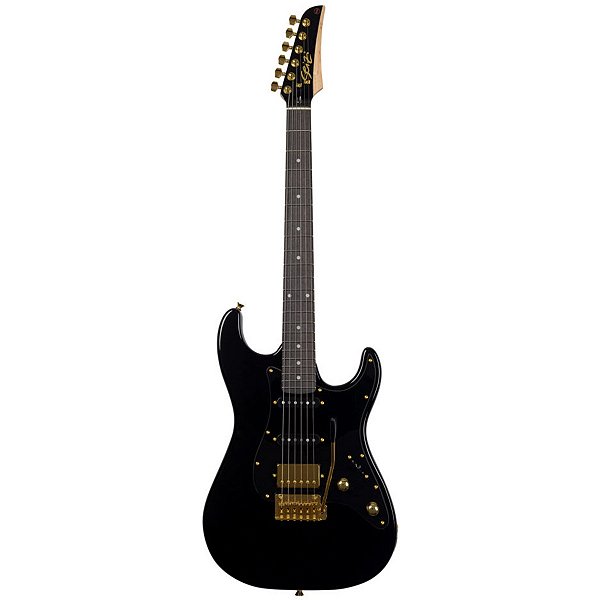 Guitarra Seizi Katana Musashi HSS LTD ED Gold Black