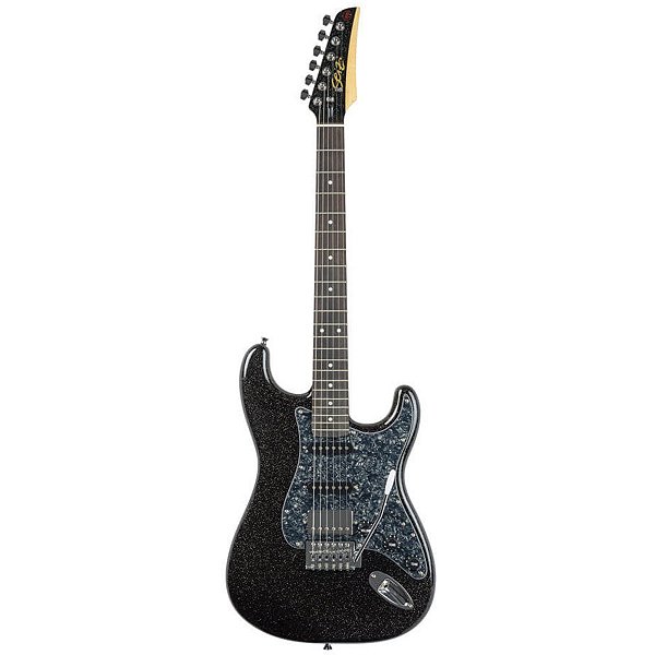Guitarra Seizi Fun Katana Musashi HSS Black Sparkle