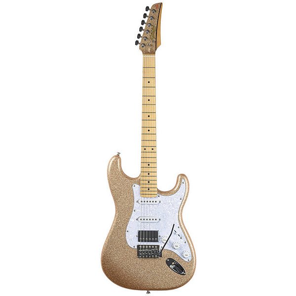 Guitarra Seizi Fun Katana Musashi HSS Desert Gold Sparkle