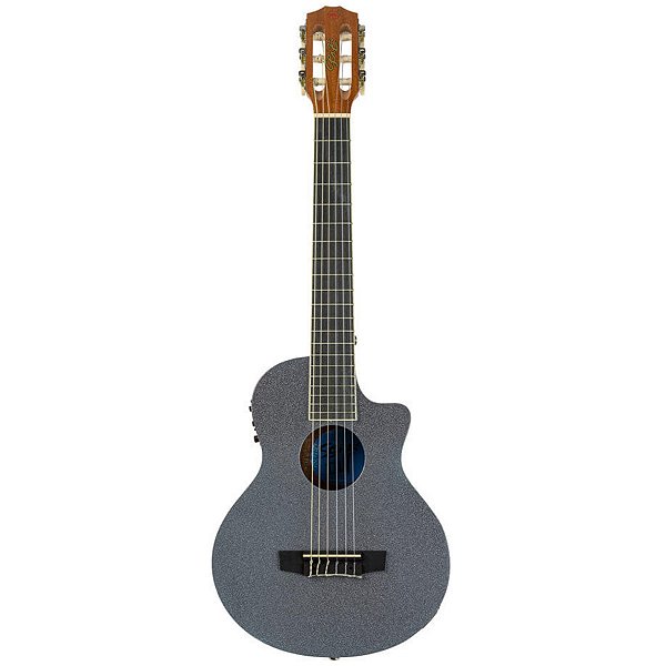 Violão Elétrico Seizi Fun Panda Nylon Space Grey Sparkle