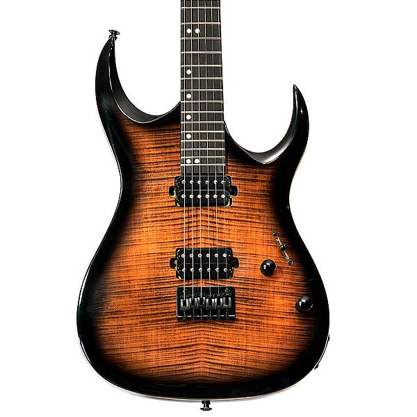 Guitarra Waldman WGAR220F BR Brown Burst Flamed Top