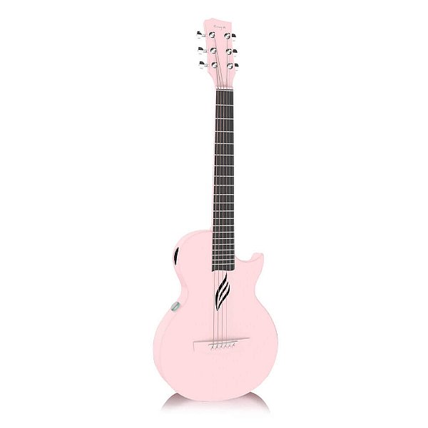 Violão Elétrico Seizi Nova Go Aço Rosa
