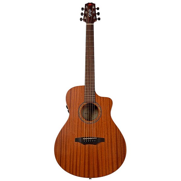 Violão Elétrico Seizi Zen Kaizen Plus Cutaway Mahogany