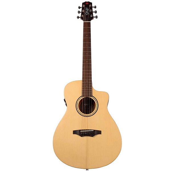 Violão Elétrico Seizi Supreme Zen Mirai Plus Spruce Natural