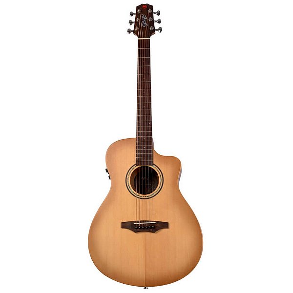 Violão Elétrico Seizi Supreme Zen Mirai Plus Desert Burst