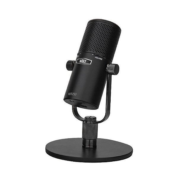 Microfone Condensador Kolt KM25U Cardioide para Estúdio