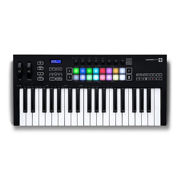 Teclado Controlador Novation Launchkey 37 Mk3 USB 37 Teclas