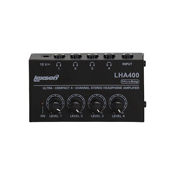 Amplificador Analógico Lexsen LHA400 para Fone de Ouvido