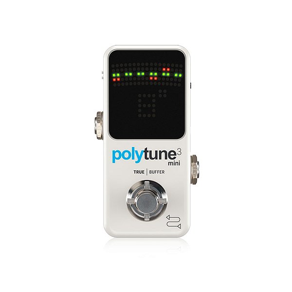 Pedal Afinador Tc Electronic Polytune 3 Mini Cromático