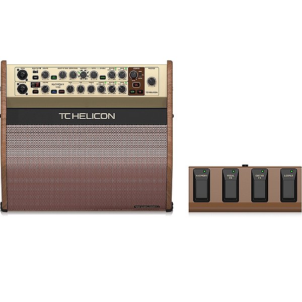 Amplificador Tc-Helicon Harmony V100 para Violão e Voz