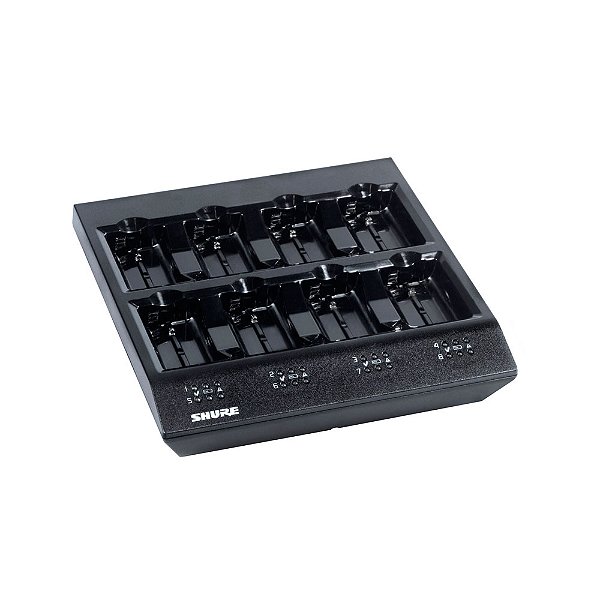 Carregador de Bateria Shure SBC800-BR com 8 Compartimentos