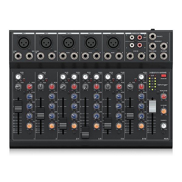 Mesa de Som Analógica Behringer Xenyx 1003B 10 Canais