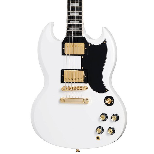 Guitarra Epiphone SG Custom Alpine White com Bag