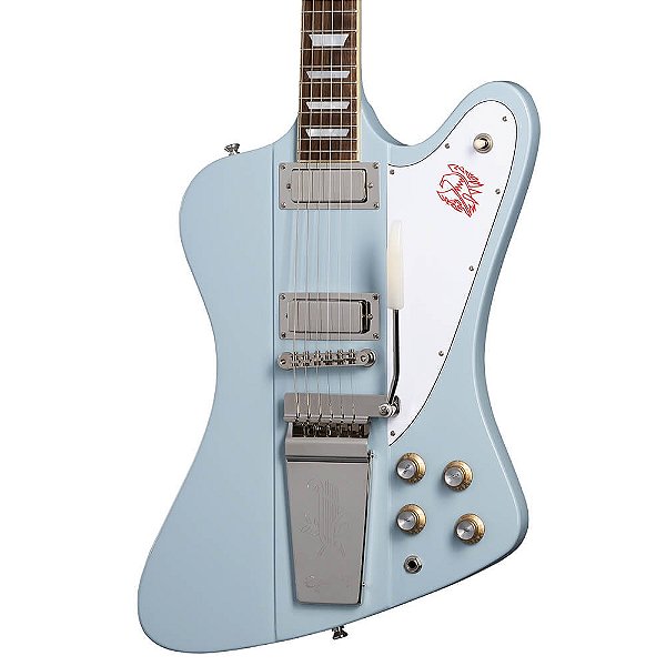 Guitarra Epiphone Firebird V 1963 Maestro Vibrola Frost Blue