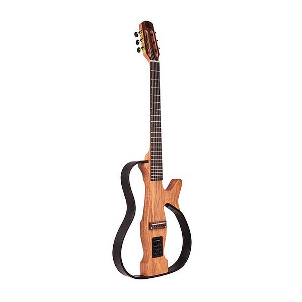 Violão Vazado Marquês VN-19 Natural Nylon Ativo com Fishamn